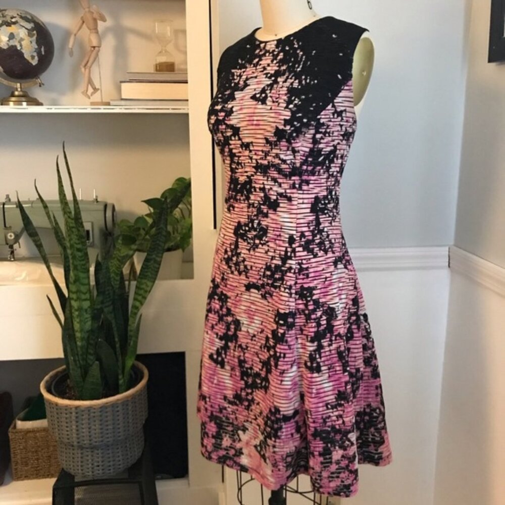 ECI Floral A-line dress